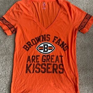 NWOT Orange NFL VS Pink Collab Cleveland Browns